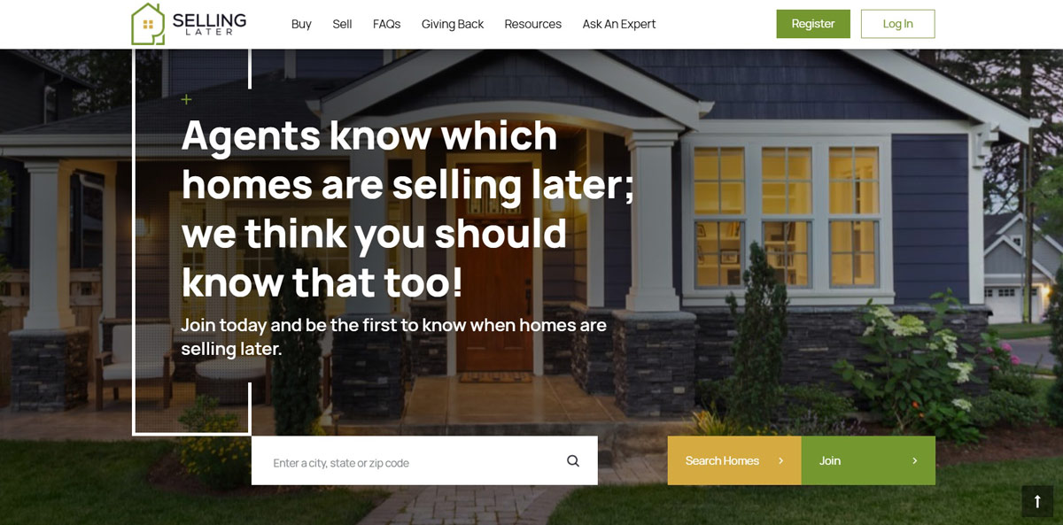 Why List Your Home on Selling Later